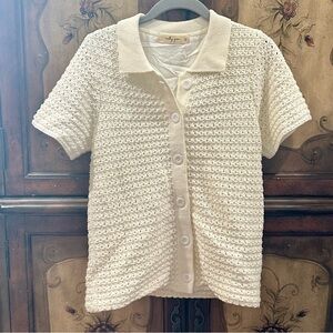 Molly Green Cardigan Sweater S